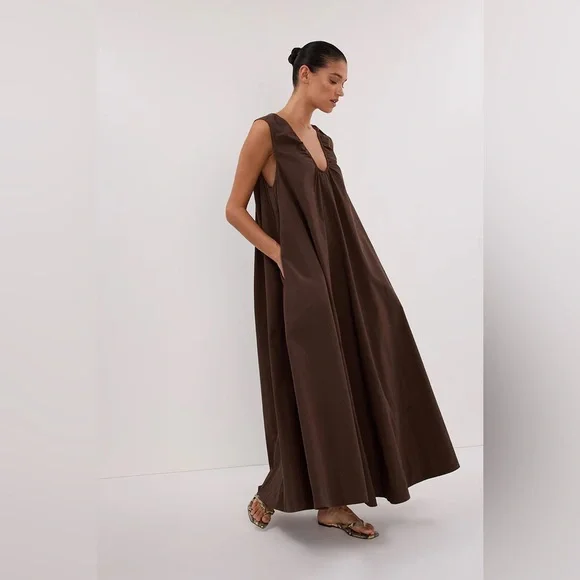 DISSH Gabby Brown Maxi Dress - Picture 5 of 11